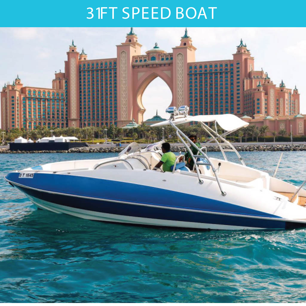 SPEED BOAT 31FT Front